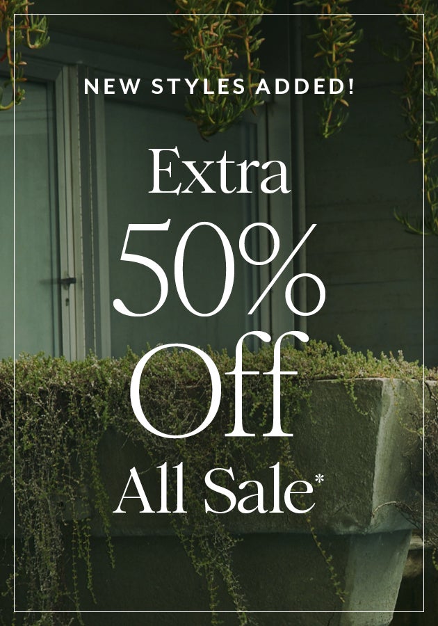 Extra 50% Off All Sale*